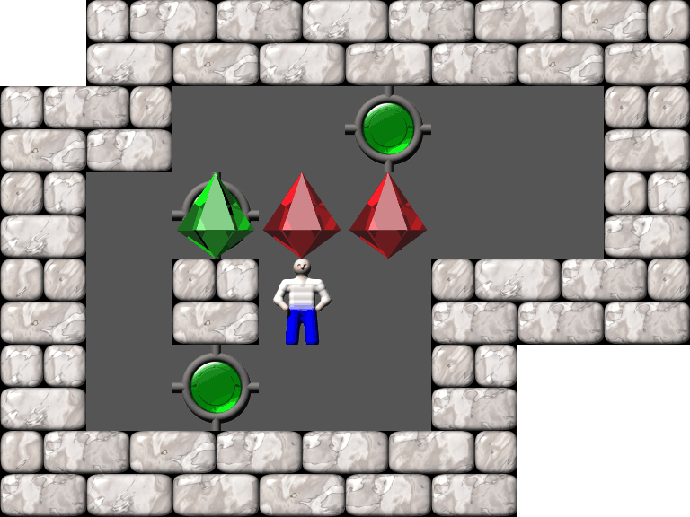 Sokoban Smaller, thinner, easier, better level 22